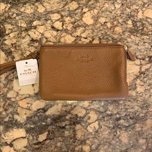 Coach wristlet wallet
